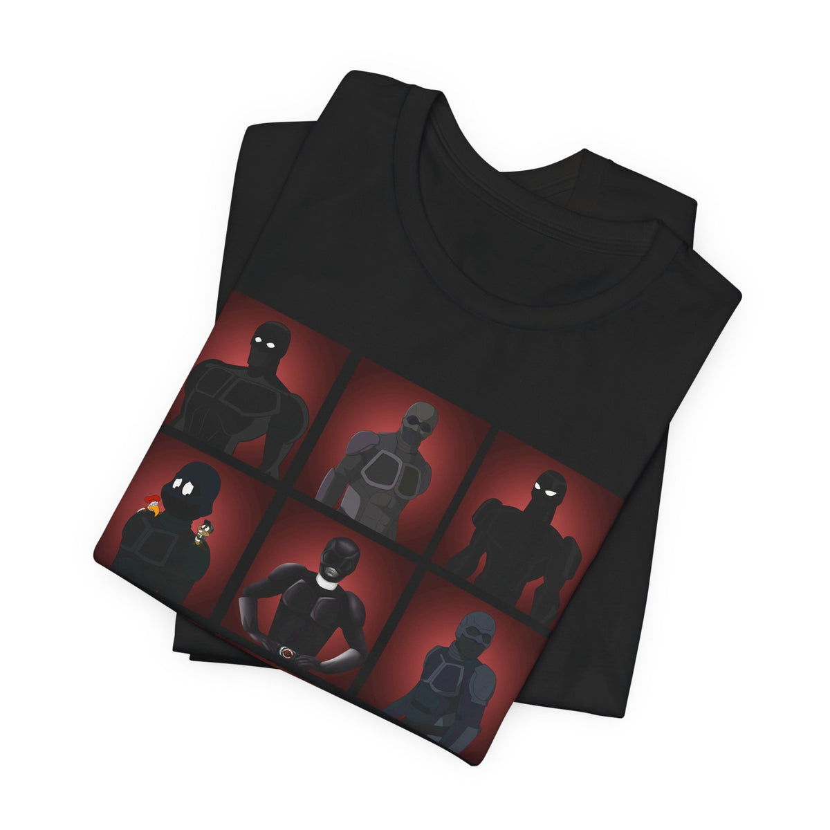 SLIM FIT ROUND NECK T-SHIRT THE NIGHT IS NOIR