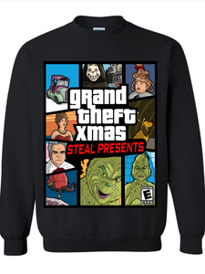 Grand Theft Xmas Ugly Xmas Sweater