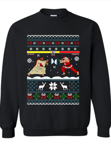 Jesus vs Santa Ugly Xmas Sweater