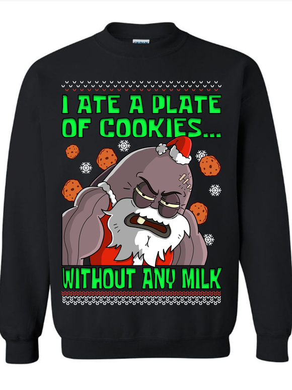 Without Any Milk Ugly Xmas Sweater